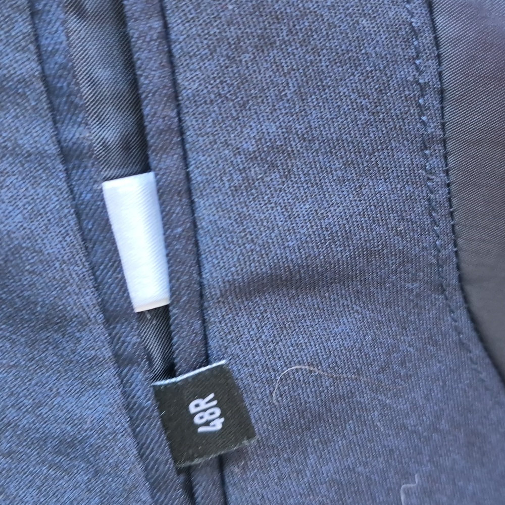 Bonobos Recent Solid Dark Navy Wool Blend Mens Sz… - image 5